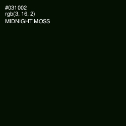 #031002 - Midnight Moss Color Image